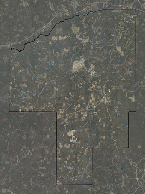 Choctaw County MS USGS imagery and topo map