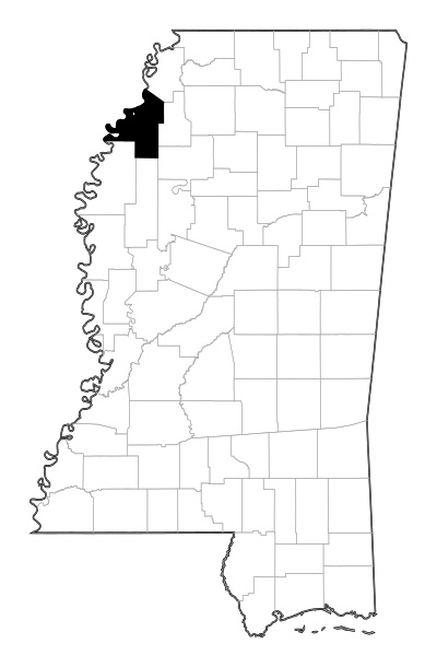 Coahoma County in Mississippi