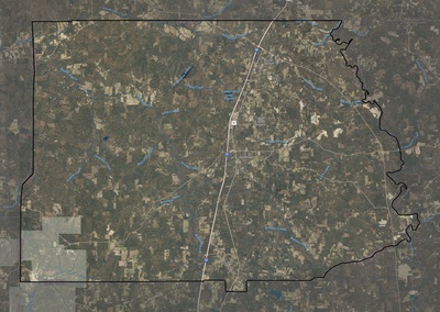 Copiah County MS USGS imagery and topo map