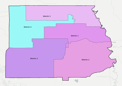 Copiah County MS townships and subdivisions map