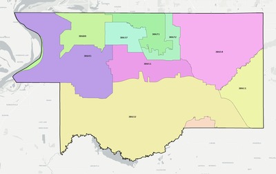 DeSoto County MS ZIP code boundaries map
