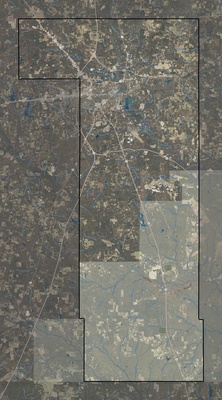 Forrest County MS USGS imagery and topo map