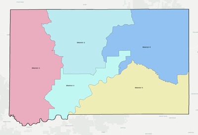 Franklin County MS townships and subdivisions map