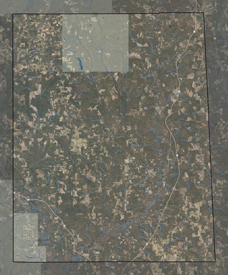 Greene County MS USGS imagery and topo map