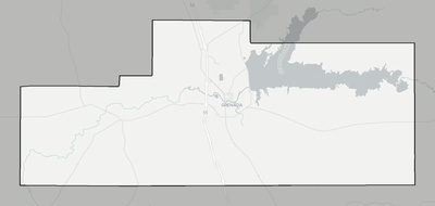 Grenada County MS county basemap context