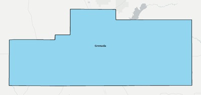Grenada County MS school district boundaries map