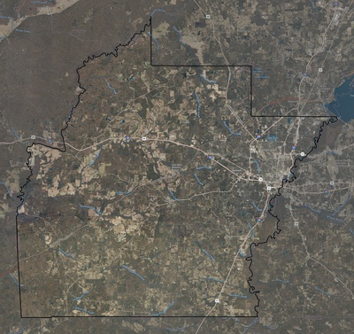Hinds County MS USGS imagery and topo map