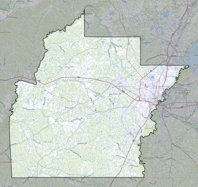 Hinds County MS USGS topo map
