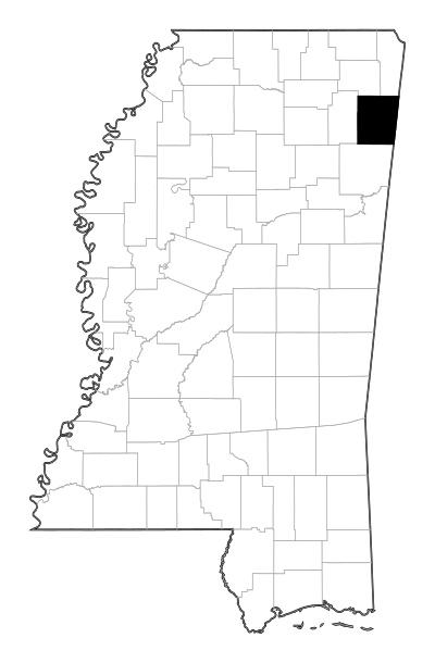 Itawamba County in Mississippi