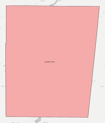 Itawamba County MS school district boundaries map