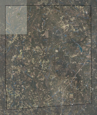 Jasper County MS USGS imagery and topo map