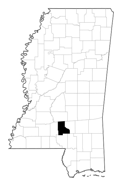Jefferson Davis County in Mississippi