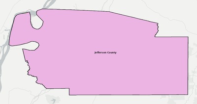 Jefferson County MS school district boundaries map