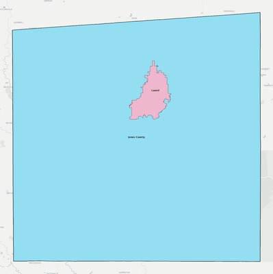 Jones County MS school district boundaries map