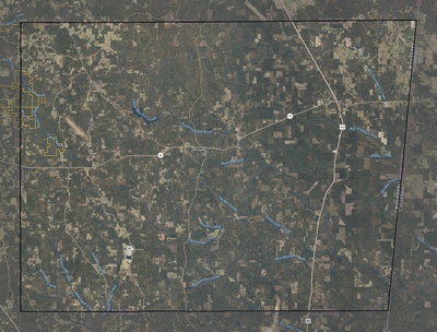 Kemper County MS USGS imagery and topo map