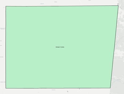 Kemper County MS school district boundaries map