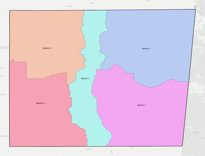 Kemper County MS townships and subdivisions map