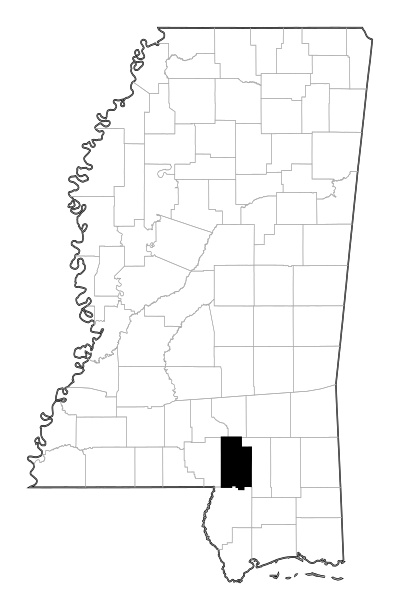 Lamar County in Mississippi