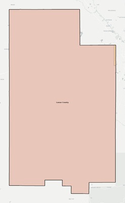 Lamar County MS school district boundaries map