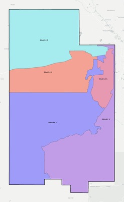 Lamar County MS townships and subdivisions map