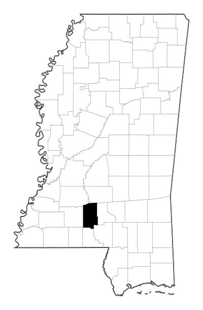Lawrence County in Mississippi