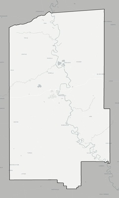 Lawrence County MS county basemap context