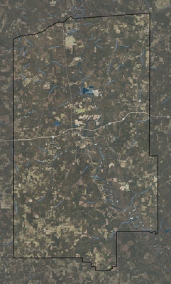 Lawrence County MS USGS imagery and topo map