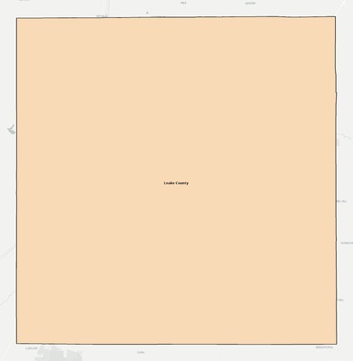 Leake County MS school district boundaries map