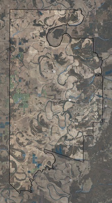 Leflore County MS USGS imagery and topo map