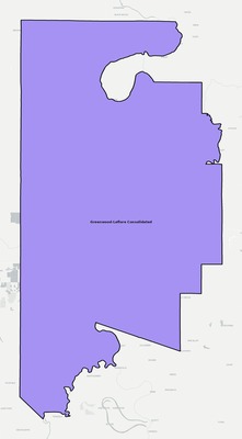 Leflore County MS school district boundaries map