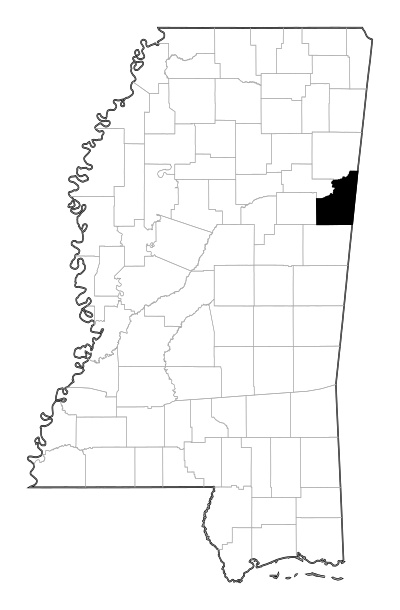 Lowndes County in Mississippi