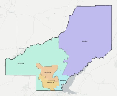 Madison County MS townships and subdivisions map