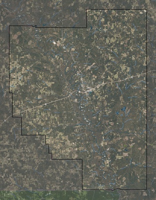 Marion County MS USGS imagery and topo map