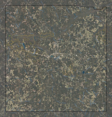 Neshoba County MS USGS imagery and topo map