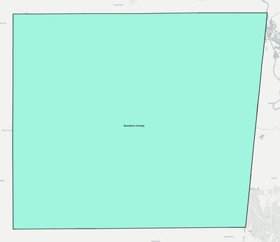 Noxubee County MS school district boundaries map