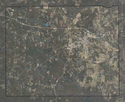 Oktibbeha County MS USGS imagery and topo map