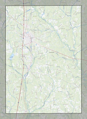 Pike County MS USGS topo map