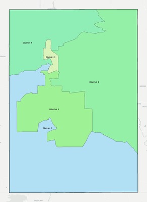 Pike County MS townships and subdivisions map