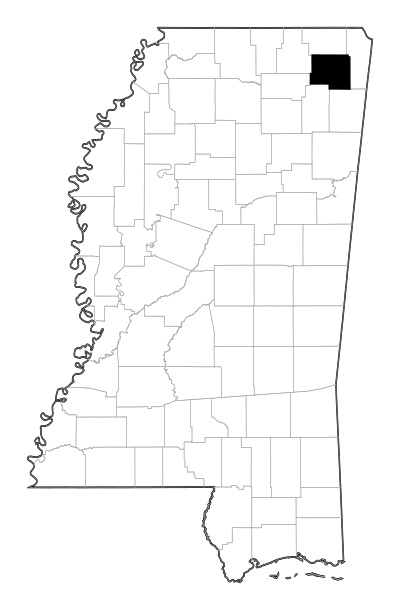 Prentiss County in Mississippi