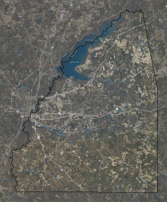 Rankin County MS USGS imagery and topo map