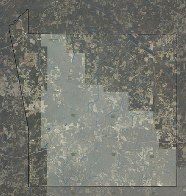 Scott County MS USGS imagery and topo map