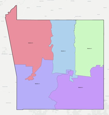 Scott County MS townships and subdivisions map