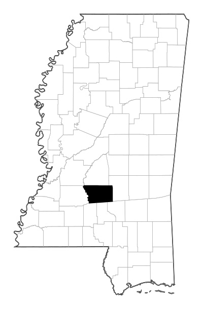 Simpson County in Mississippi