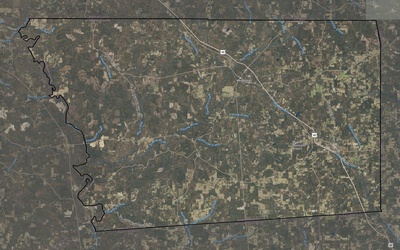 Simpson County MS USGS imagery and topo map