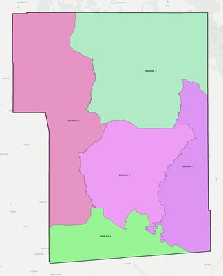 Smith County MS townships and subdivisions map