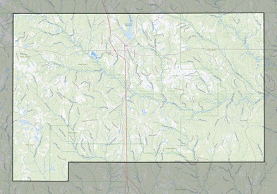 Stone County MS USGS topo map