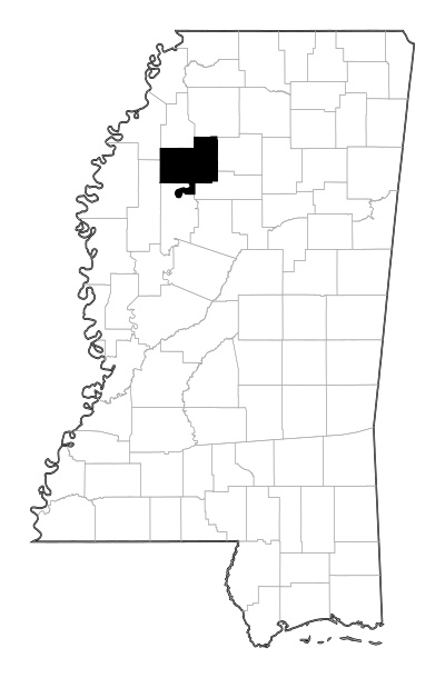 Tallahatchie County in Mississippi