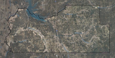 Tate County MS USGS imagery and topo map