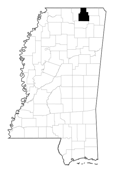 Tippah County in Mississippi