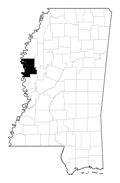 Washington County in Mississippi